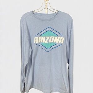 Arizona Long Sleeve Women's Tee - Blue